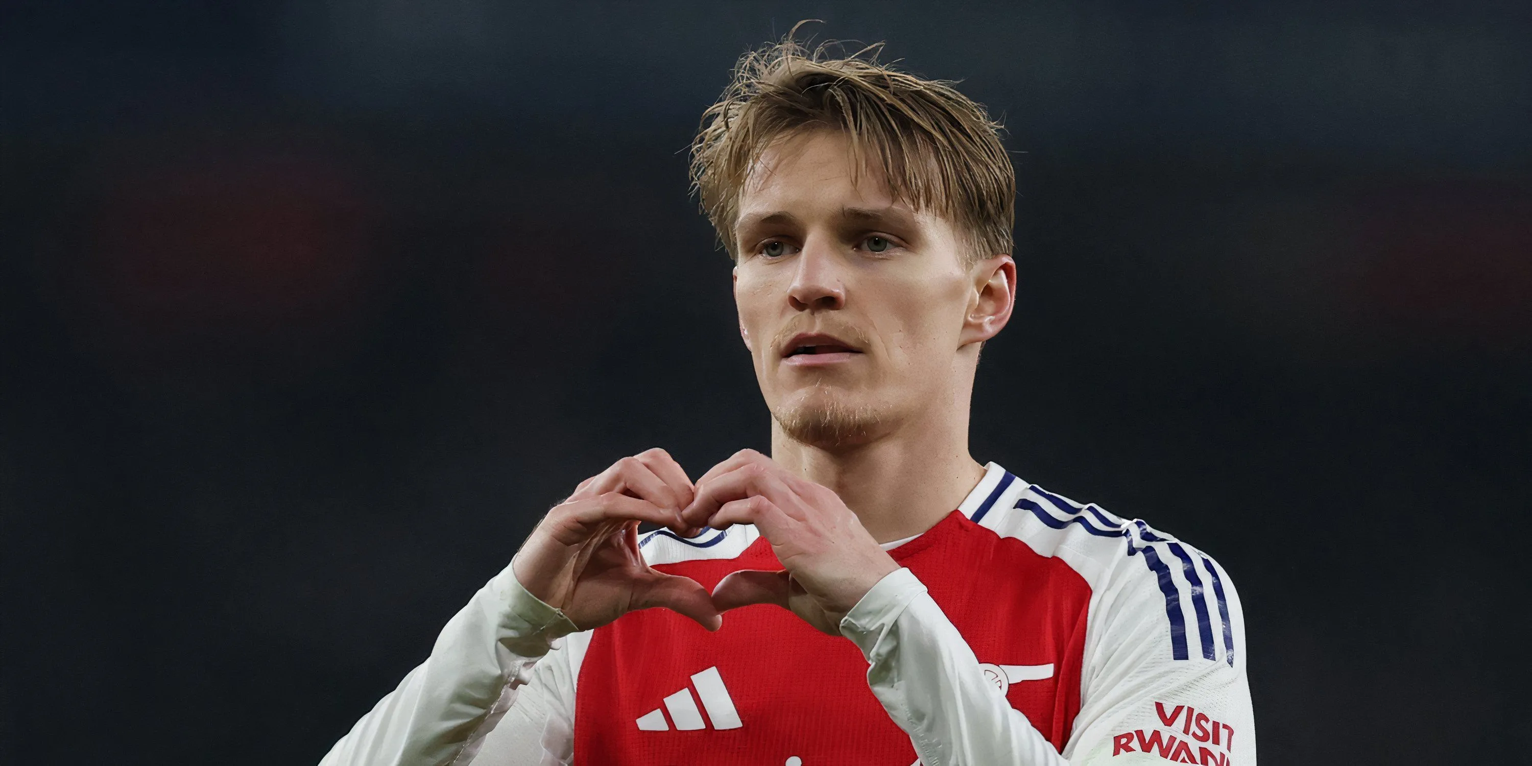 Martin Odegaard trong màu áo Arsenal tại Premier League