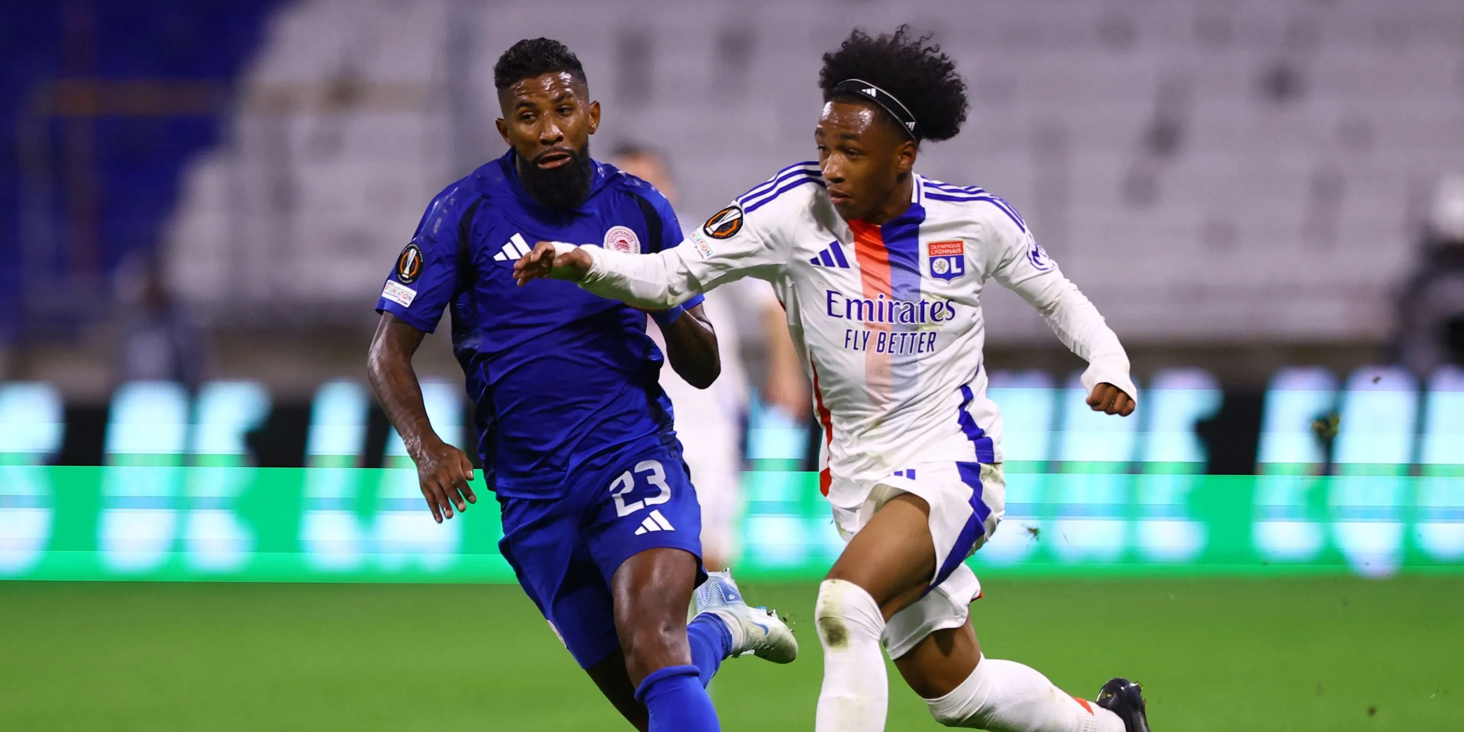 Cầu thủ chạy cánh Malick Fofana của Lyon