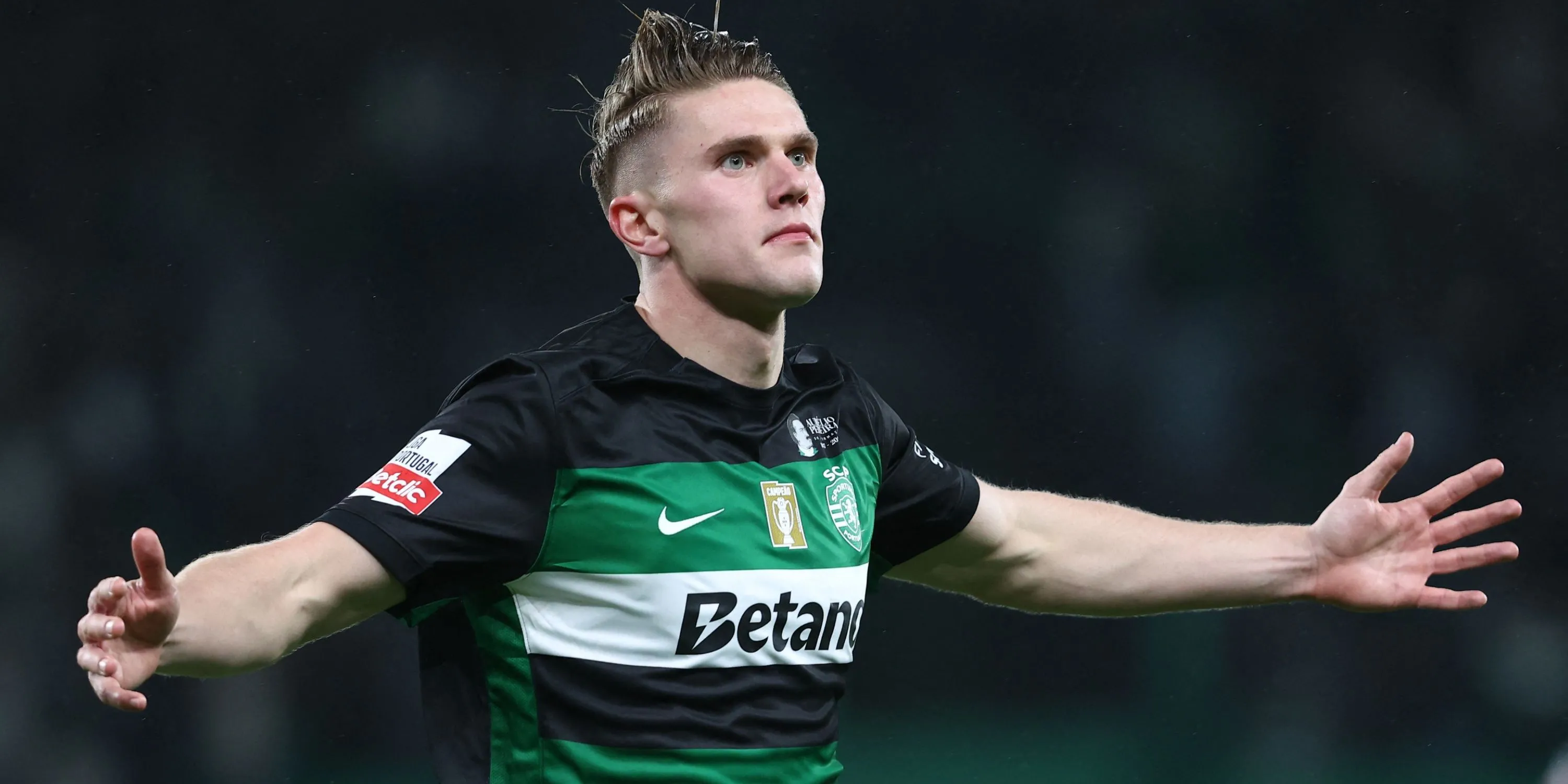 Tiền đạo Viktor Gyokeres của Sporting Lisbon