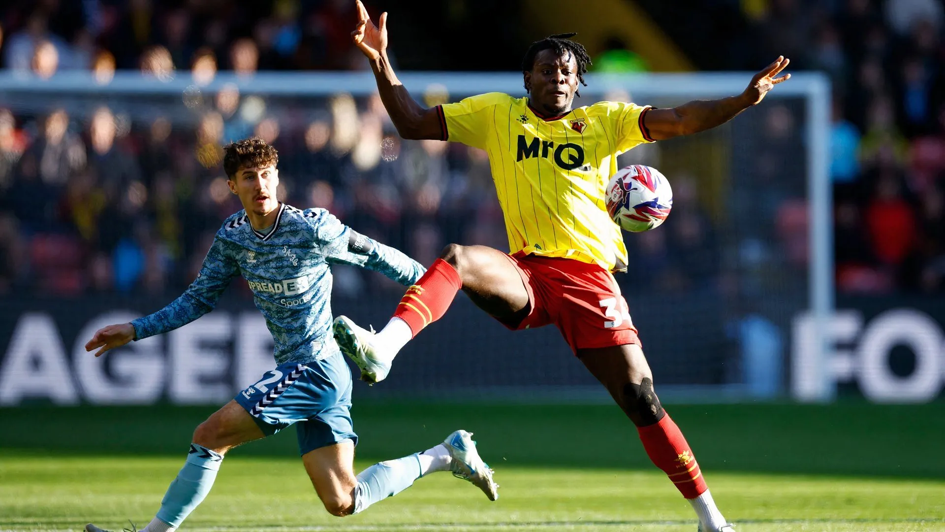 Tiền vệ Kwadwo Baah của Watford