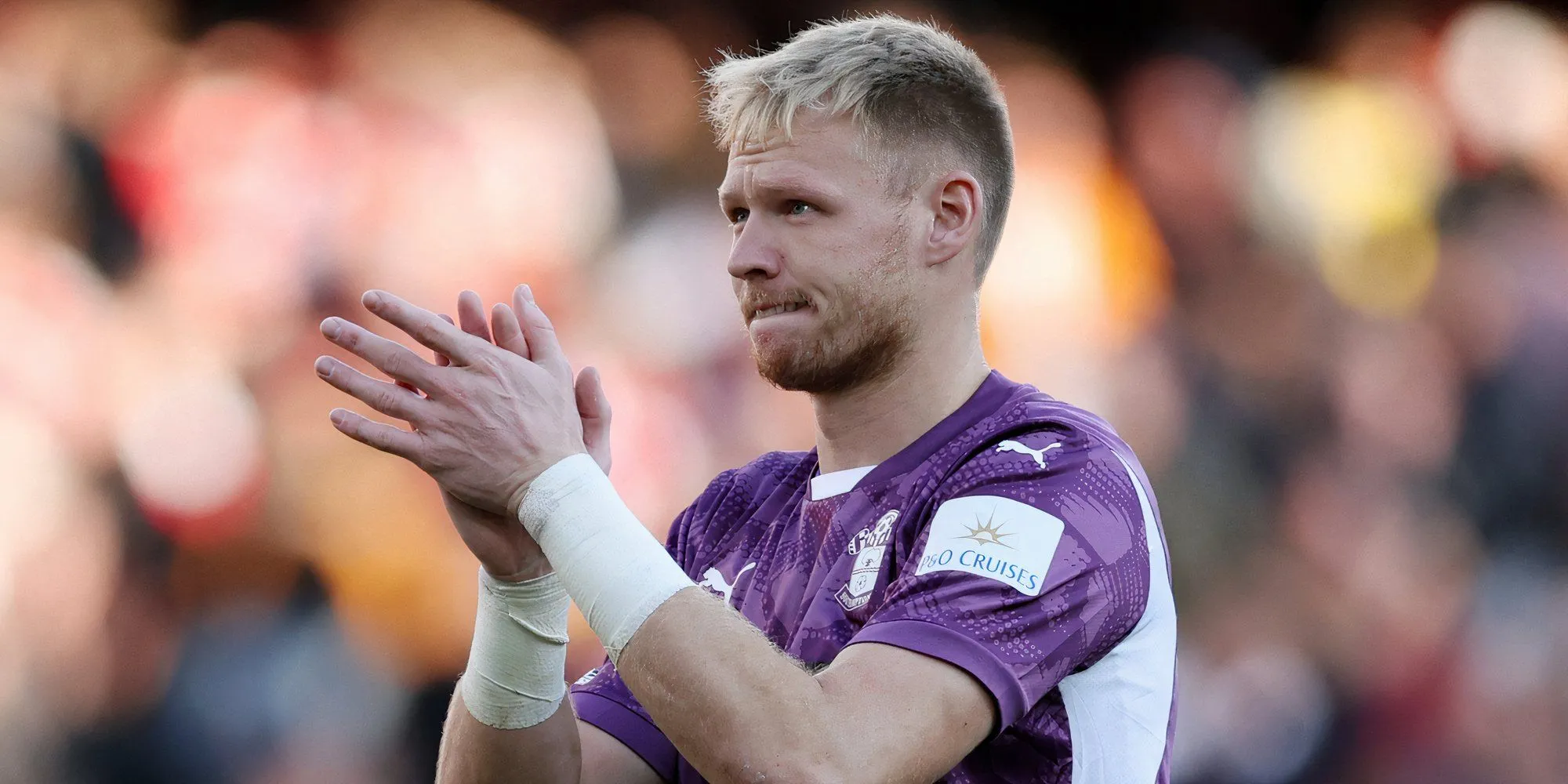 Aaron Ramsdale, cựu thủ môn Arsenal đang thi đấu cho Southampton.