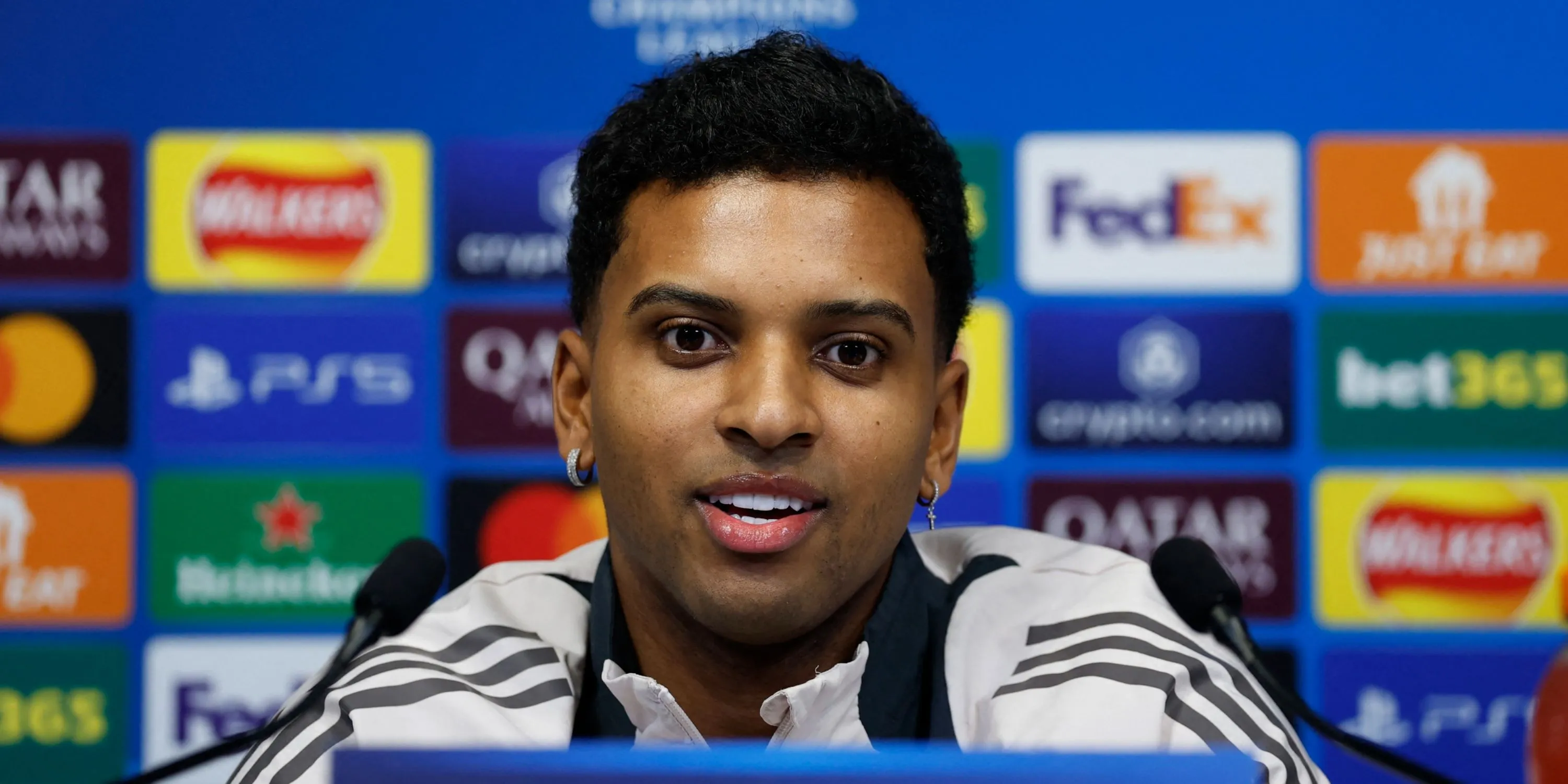 Cầu thủ tấn công Rodrygo của Real Madrid.