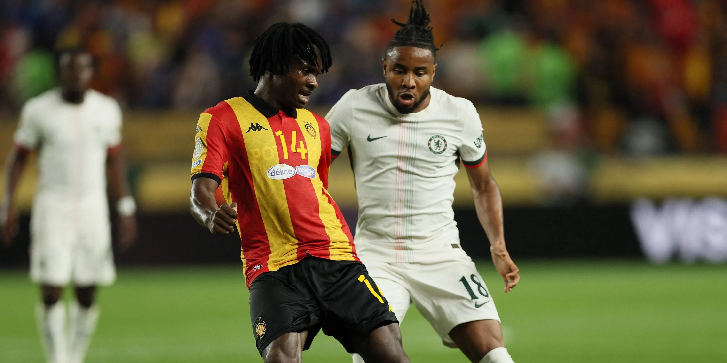 Christopher Nkunku trong một trận đấu của Chelsea