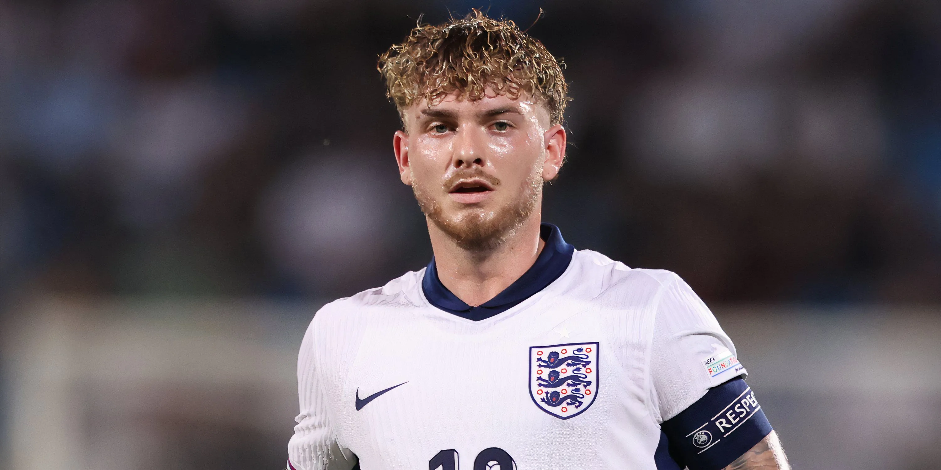 Harvey Elliott thi đấu cho đội tuyển U21 Anh tại Giải vô địch châu Âu