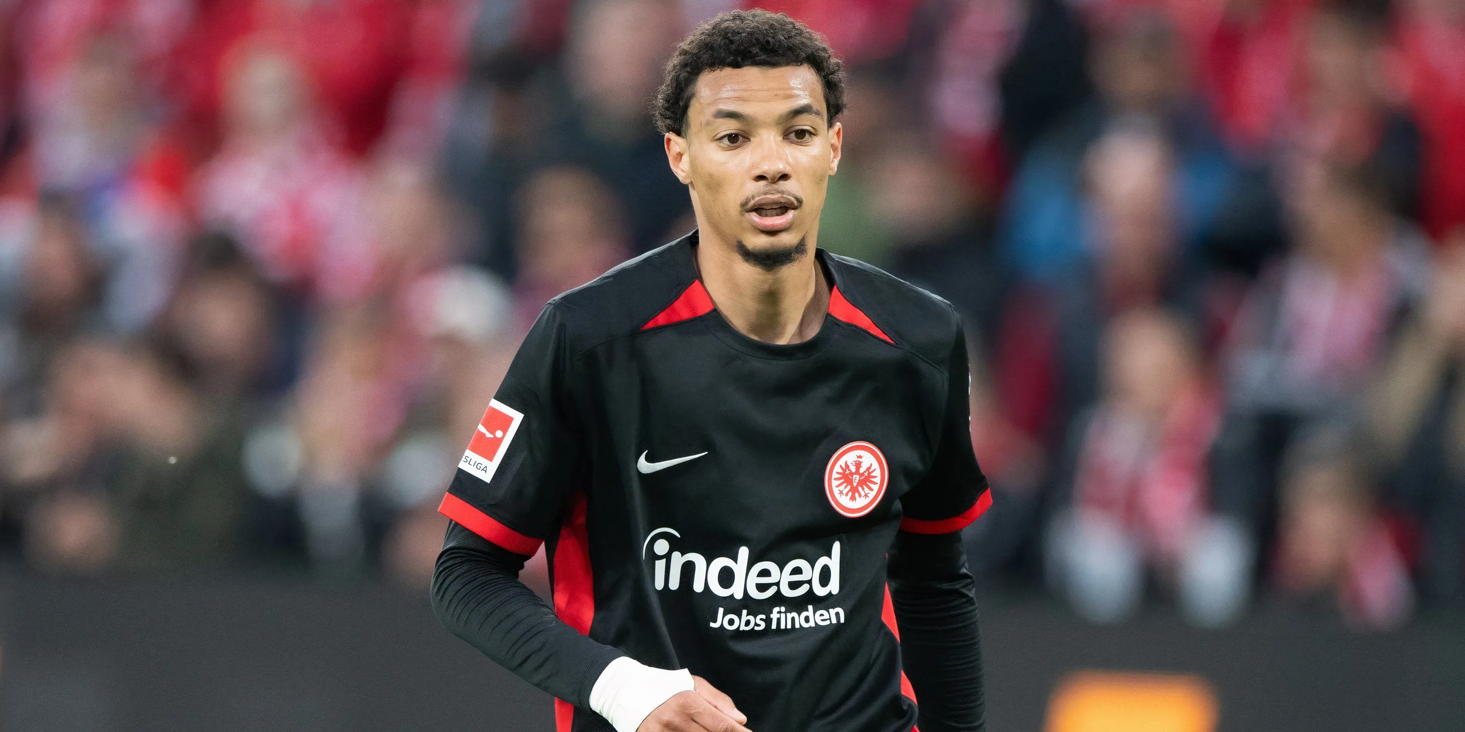 Hugo Ekitike trong màu áo Eintracht Frankfurt