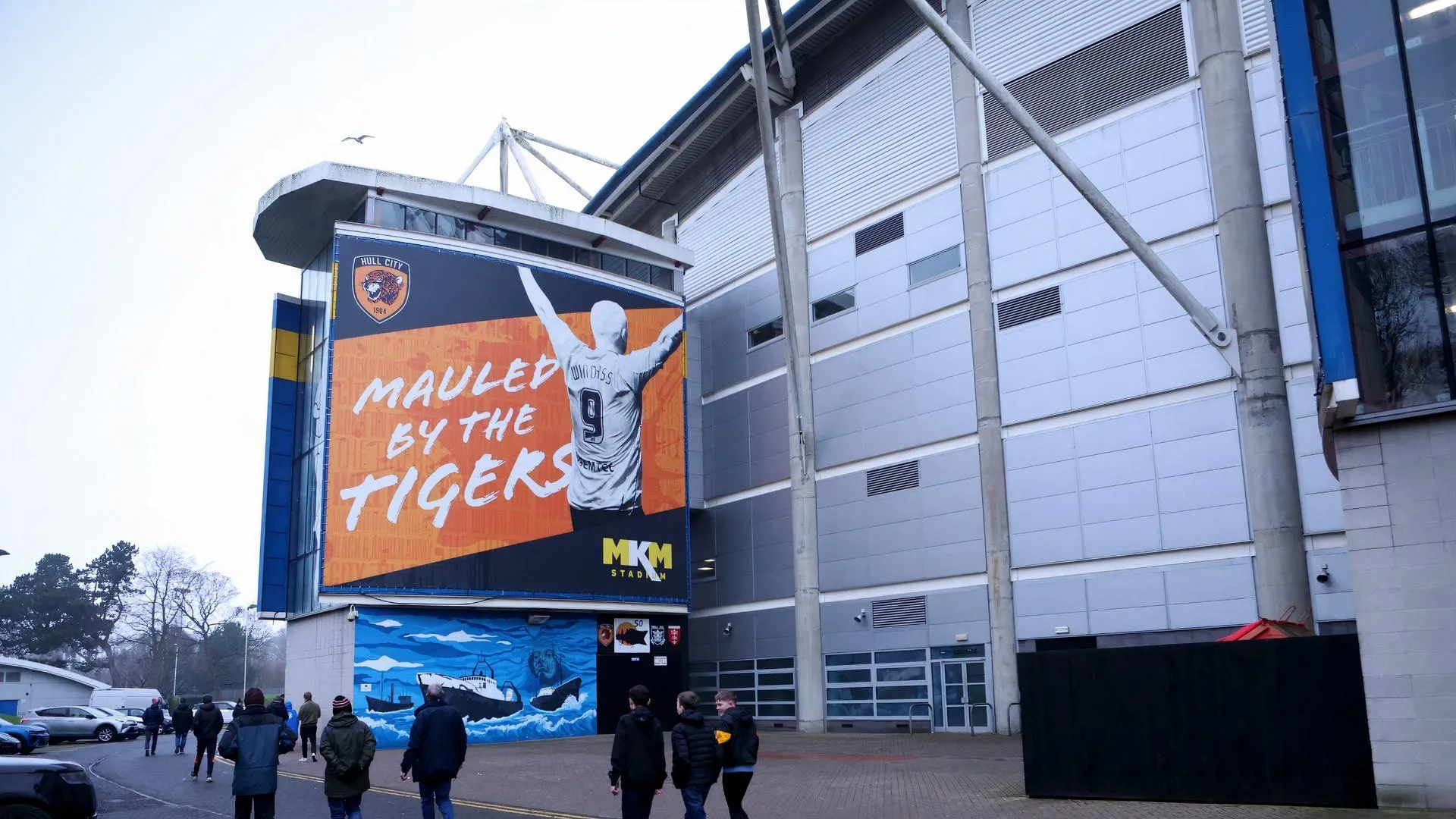 Khung cảnh chung sân vận động MKM của Hull City vào tháng 1 năm 2025