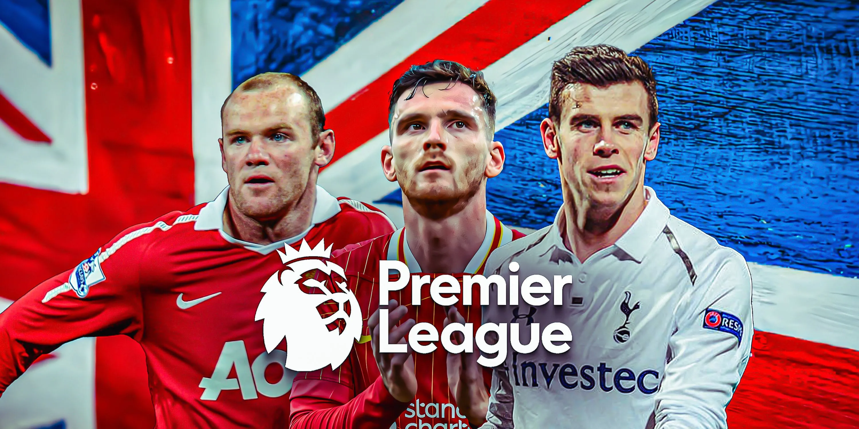 Những cầu thủ Anh xuất sắc nhất Premier League: Wayne Rooney, Andy Robertson và Gareth Bale