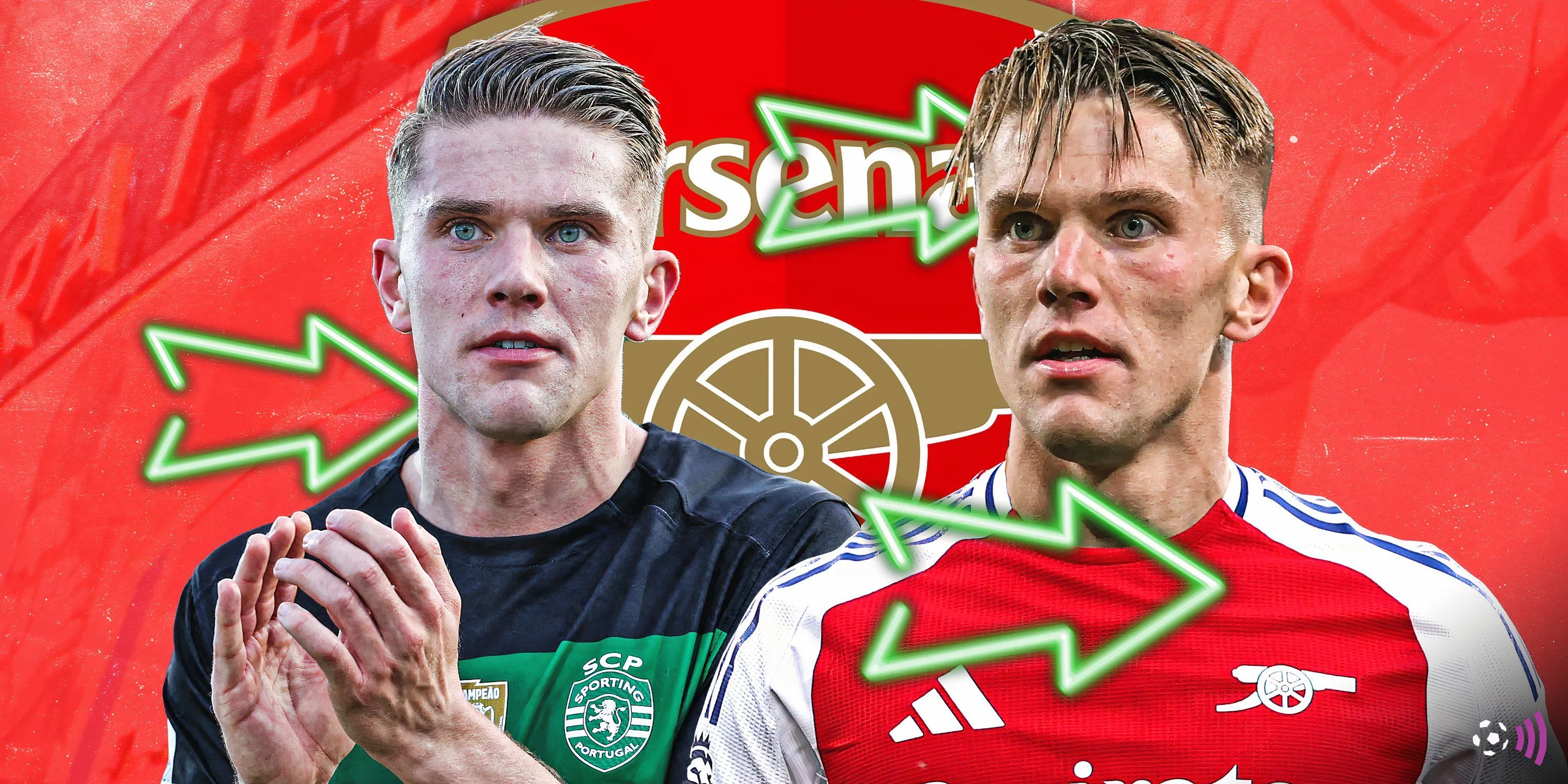 Tiền đạo Viktor Gyokeres trong màu áo Sporting CP, mục tiêu của Arsenal
