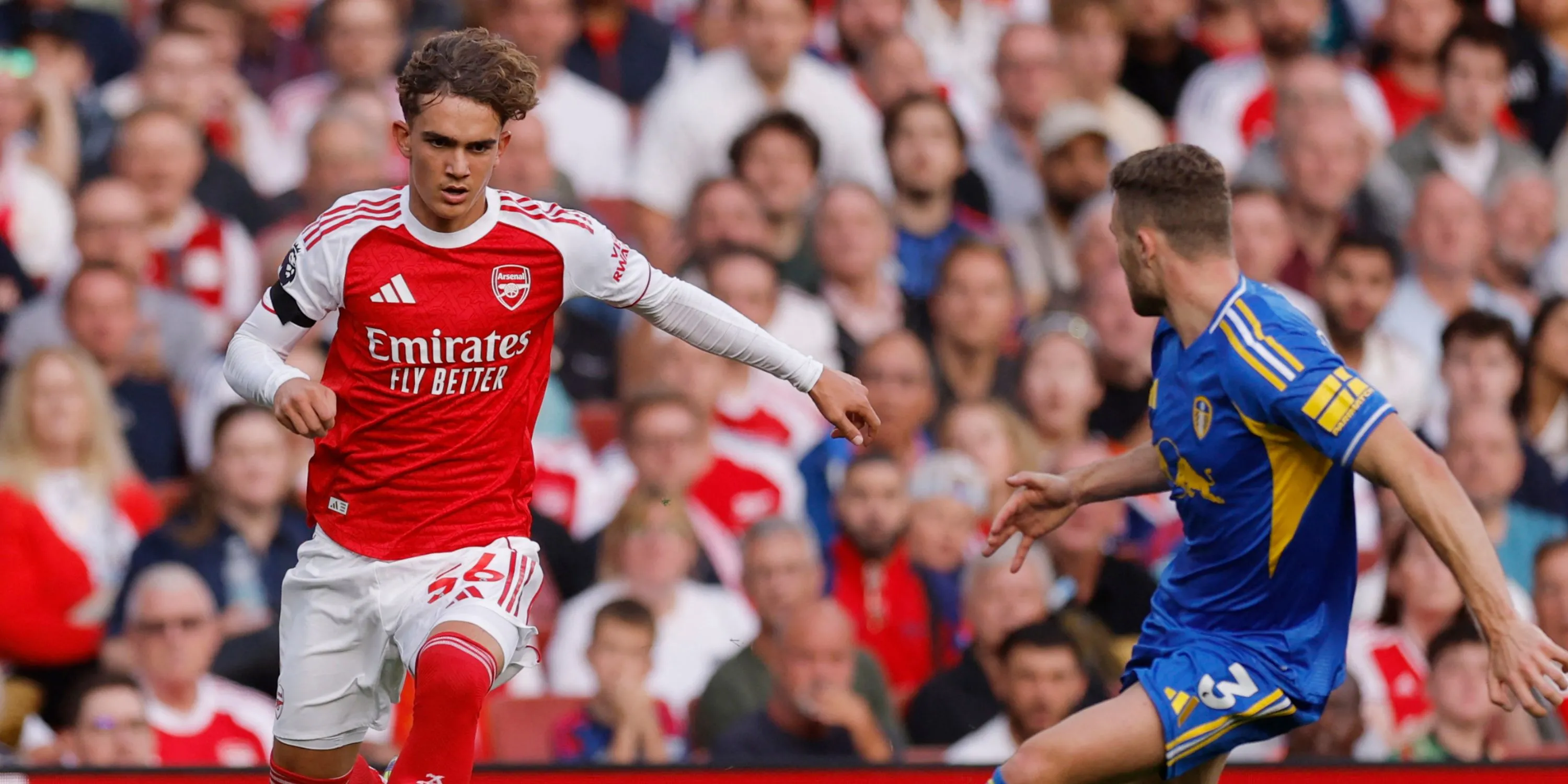 Tài năng trẻ Max Dowman của Arsenal thể hiện kỹ thuật và sự trưởng thành trên sân cỏ.