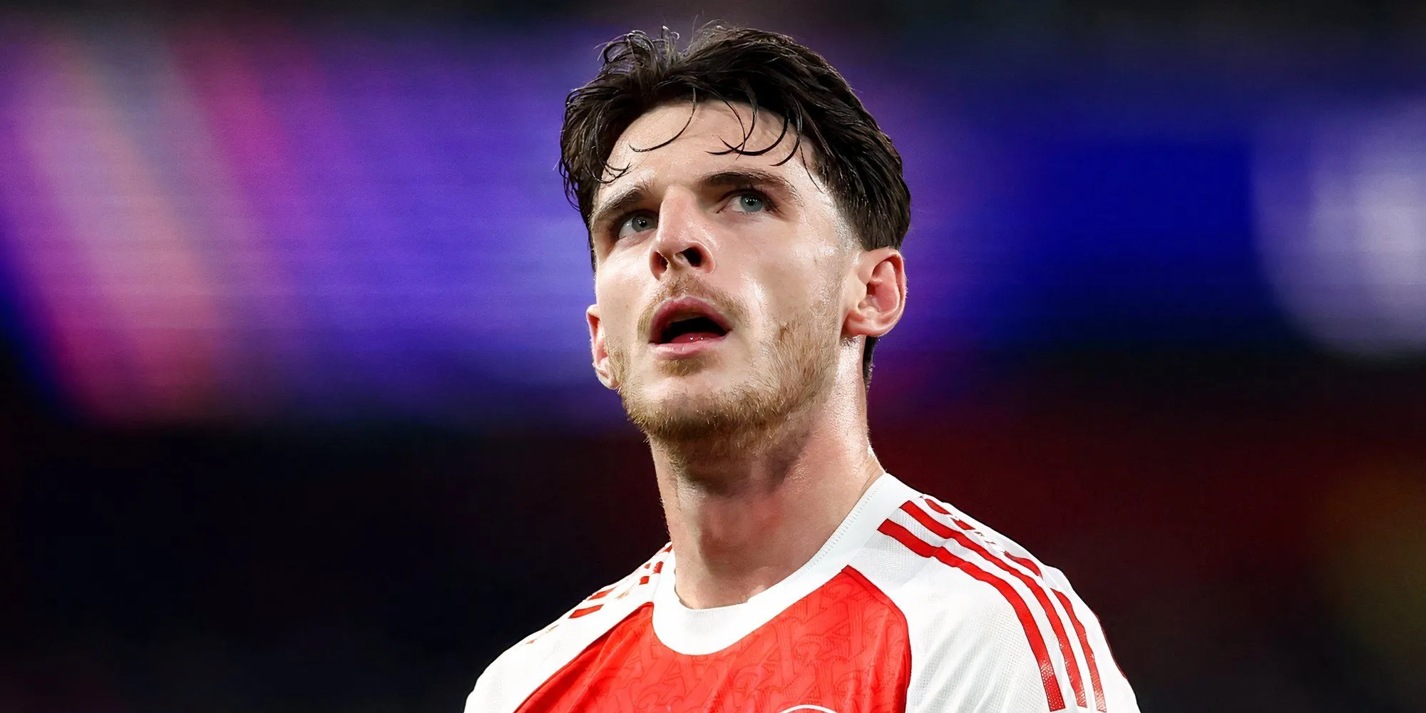 Declan Rice điều khiển trận đấu từ vị trí tiền vệ trung tâm cho Arsenal